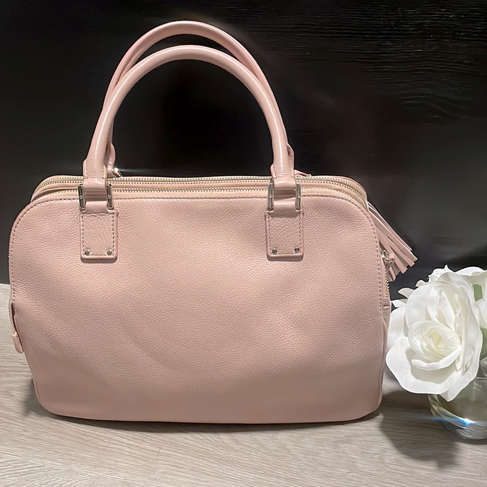 Tory Burch Pink Thea Top Handle Satchel - Picture 5 of 17